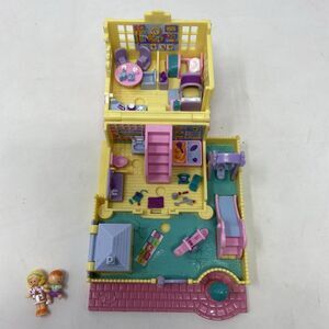 Vintage Bluebird 1994 Polly Pocket Pollyville Nursery School House 1 Doll